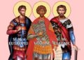 SINAXAR: Sfinții Mucenici Eutropie, Cleonic și Vasilisc