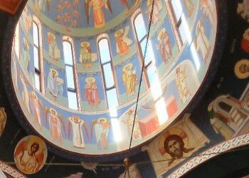 Continuarea lucrărilor de pictură de la Catedrala Ortodoxă Română din Madrid
