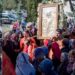 „Să-L primim pe Hristos în sufletul nostru”. Procesiune în Duminica Floriilor la Mănăstirea Gorovei