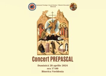Concert prepascal la Biserica Vovidenia Botoșani