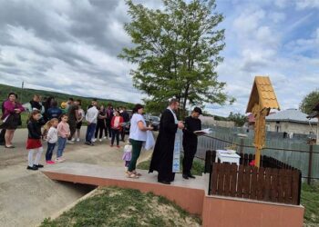Sfințirea Troiței în parohia Balta Arsă Botoșani