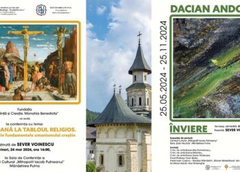Conferința domnului Sever Voinescu și vernisajul expoziției „Înviere” a lui Dacian Andoni