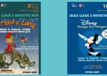 „Zilele clasic e fantastic”. Concerte educative și gratuite