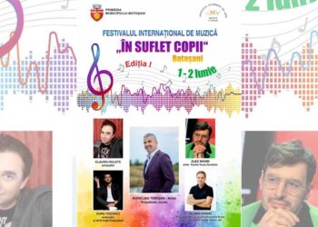 „În suflet de copil”.  Prima ediție a Festivalului Internațional de Muzică Ușoară și Populară se va desfășura la Botoșani