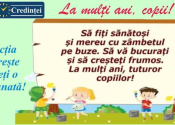 Copiii sunt ca stelele: strălucesc puternic și ne inspiră pe toți! La mulți ani, micuțe steluțe!