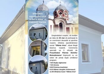 Sfinţirea aşezământului „Sfânta Irina” al Parohiei Pacea