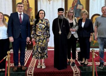 Ministrul Muncii și Solidarității Sociale în vizită la Episcopia din Madrid