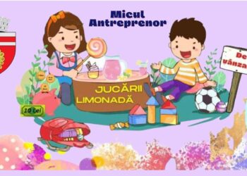 Târgul Copilăriei „Micul Antreprenor”, de „Ziua Copilului” pe  Pietonalul Unirii din Botoșani