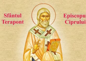 SINAXAR ORTODOX 2024: Sfântul Sfințit Mucenic Terapont, episcopul Ciprului
