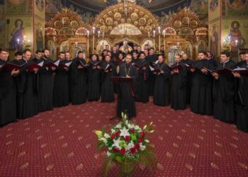Grupul Psaltic al Patriarhiei Române – TRONOS susține un concert la Fălticeni