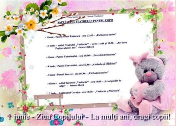 „Săptămâna Teatrului pentru Copii”. Spectacole oferite de Teatrul Vasilache
