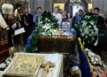 Înmormântarea Alexandrinei Cernov la Mănăstirea Putna