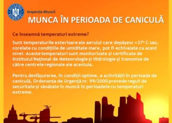 Angajatorii firmelor au datoria să protejeze angajații pe timpul caniculei