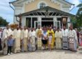 Moment de împreună-slujire la hramul Parohiei „Sfinții Împărați Constantin și Elena” din Cimișeni, Republica Moldova