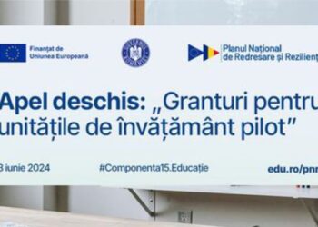 Granturi pentru unitățile de învățământ pilot