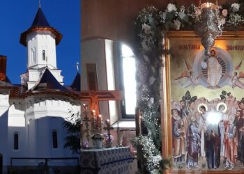 Sărbătoarea „Înălțarea Domnului”  cinstită la o Biserică din municipiul Botoșani