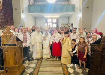 Bucurie duhovnicească pentru credincioșii din Massa, Italia. PS Părinte Episcop Siluan a săvârșit Dumnezeiasca Liturghie