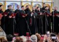 Arhidiaconul Mihail Bucă și artista Ribale Wehbé au primit primele ordine pentru psalți acordate de Arhiepiscopia Sucevei și Rădăuților