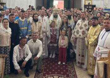 Slujire arhierească în Parohia „Sfântul Ioan cel Nou de la Suceava” – Napoli