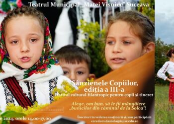 „Sânzienele copiilor”, festival cultural și filantropic pentru copii și tineret, ediția a III-a