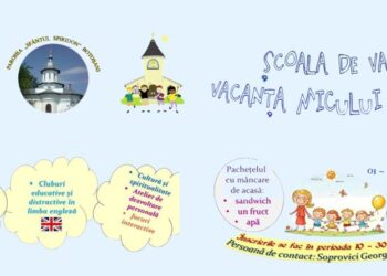 Școala de vară „Vacanța micului creștin” la Parohia „Sfântul Spiridon” Botoșani