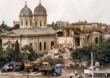 Demolarea Bisericii Sfânta Vineri din București. Moment de tristă amintire