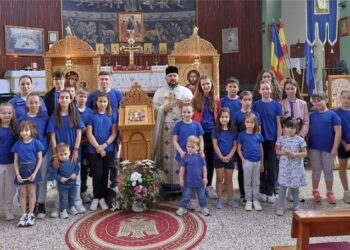 Ziua copilului în biserică. Jocuri interactive la Parohia Logroño, Spania