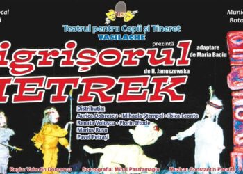  „Tigrişorul Pietrek” vine la Teatrul Vasilache Botoșani