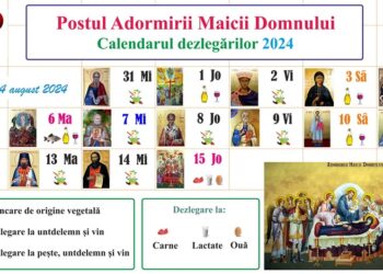 Postul Adormirii Maicii Domnului. Dezlegări