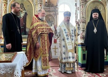 Parohia „Sfinții Arhangheli Mihail și Gavriil” din Republica Moldova, în haină de sărbătoare