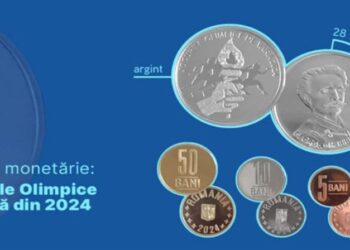 Set de monede pe tema Jocurilor Olimpice 2024