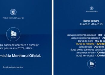 A fost trimisă la Monitorul Oficial Metodologia de acordare a burselor școlare pentru anul 2024-2025