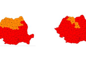 Cod roșu și portocaliu de caniculă pentru județul Botoșani
