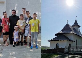 „Niciun copil fără vacanță”. „Tabăra din pridvorul satului” organizată în parohia Alba-Hudești, județul Botoșani