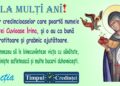 La mulți ani, de Sfânta Irina!