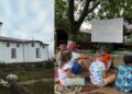 Copiii din localitatea Pleșani, județul Botoșani, s-au bucurat de o seară de film în aer liber