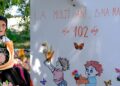 Cea mai vârstnică femeie „de la noi”, felicitată de președintele Consiliului Județean Botoșani