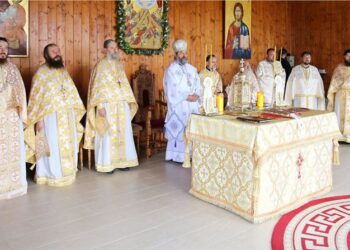 Schimbarea la Față a Mântuitorului, hramul de vară al Mănăstirii Sângeap-Basaraba