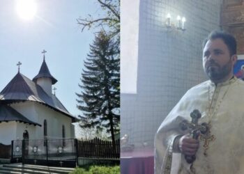 Sfințirea a două Troițe la o parohie din Botoșani