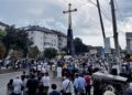 Slujbă la Monumentul „Sfintei Cruci” din municipiul Botoșani