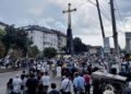 Slujbă la Monumentul „Sfintei Cruci” din municipiul Botoșani