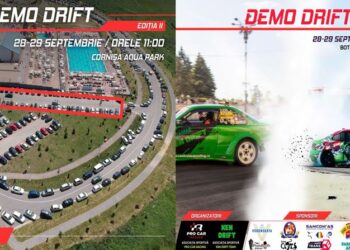 „Demo Drift” – Eveniment caritabil organizat în Parcul Regional de Agrement, Turistic și Sportiv (PRATS) Cornișa