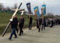 Procesiunea „Drumul Crucii” la Mănăstirea Hadâmbu, 14 septembrie 2024