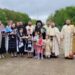 Episcopul Macarie a botezat patru adulți în prima zi a anului bisericesc