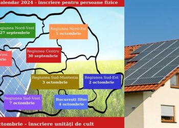 Calendarul înscrierilor la „Casa Verde Fotovoltaice”