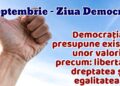 15 septembrie – Ziua Internaţională a Democraţiei