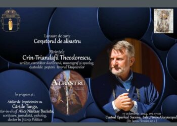 Părintele Crin-Triandafil Theodorescu va lansa la Suceava o carte scrisă din dragoste de Hristos