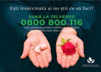 Sună la TELVERDE 0800 800 116, linie gratuită pentru consilierea femeilor în criză de sarcină! Salvează o viață!