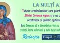 La mulți ani, de Sfânta Aglaia