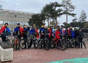A cincea ediție a promenadei pe biciclete de 1 Decembrie la Suceava